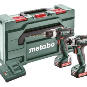 METABO COMBO: PowerMaxx SB 12 + PowerMaxx SSD 12 + 2xLi-Power 2.0Ah 12 V (2x2.0Ah)